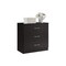 Hodedah Indoor Modern Home Decorative Furniture 3-Drawer Chest